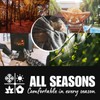 INNObeta Rugby Gifts, Throw Blanket for All Seasons, EAT SLEEP