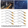 10PCS Coaxial Adapter Cable IPEX to SMA Male Interface RF