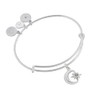 Alex and Ani Star and Moon Charm Bangle
