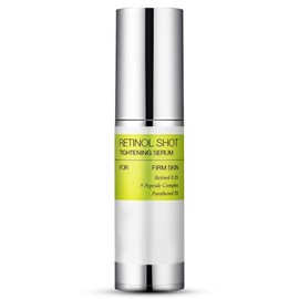 The Vita A Retinol Shot Tightening Serum, Retinal Shot Tightening Booster, Retinol Serum For Face, Dark Spot Remover For Face | Pore Minimizer, Anti-Aging & Wrinkles | Firmer & Smooth Skin, 30ml