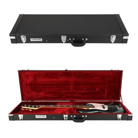 GHOSTFIRE Wooden Hard-Shell Cases Electric BASS Case Super thick fit for BASS (EB)