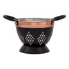 Premier Housewares 507370 Colander, Stainless Steel, Charcoal