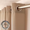 Enjoy Home Basic Polyester Curtain with 8 Silver Eyelets Diameter