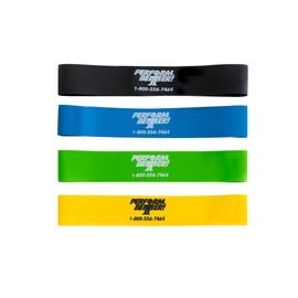 PERFORMBETTER+ Mini Band, Versatile Fitness Band for Effective Full Body Workout in Strength and Endurance, Yellow, Lightweight