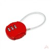 Portable Wire Combination Lock Lock 3ea