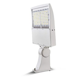 OSTEK 150W LED Shoebox Street Lights - Surge Protection Built-in LED Parking Lot Pole Lighting 21000LM Waterproof,1-10V Dimmable Outdoor Commercial Area Road Lighting 5000K 100-277V DLC UL