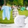 Flatro Retractable Washing Line Outdoor - 12m Single Wall Mounted