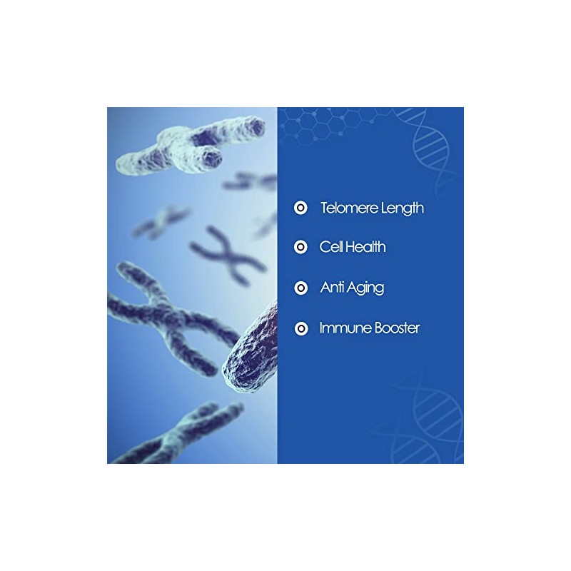 CAW Telomere Length Hypersorption Cycloastragenol | Anti-Aging Telomerase Activation |