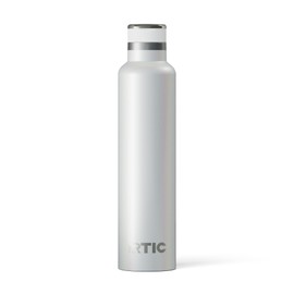 RTIC 26oz Journey Bottle Metal Stainless Steel Vacuum Insulated, BPA Free, Reusable, for Water, Hot and Cold Drinks, Travel, Sports, Camping, White Glitter