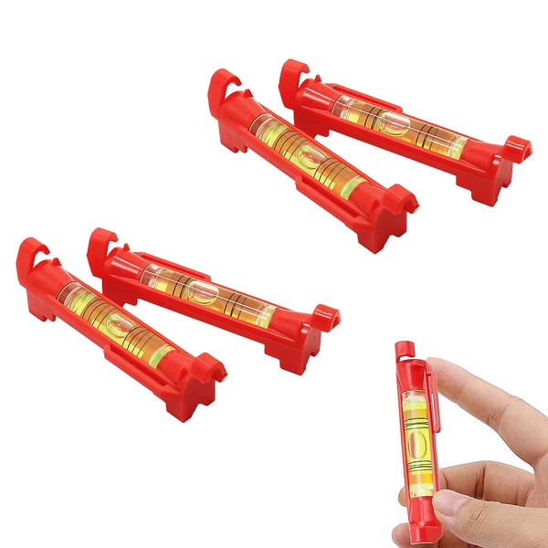 Pack of 4 String Spirit Level, Dragonfly Spirit Level, Caravan