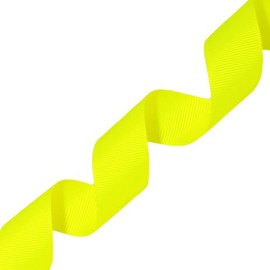 Morex Ribbon Neon Grosgrain Ribbon, 7/8-Inch by 20-Yard, Neon Yellow