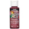 DecoArt Crafter's Acrylic Paint, 2-Ounce, Burgundy