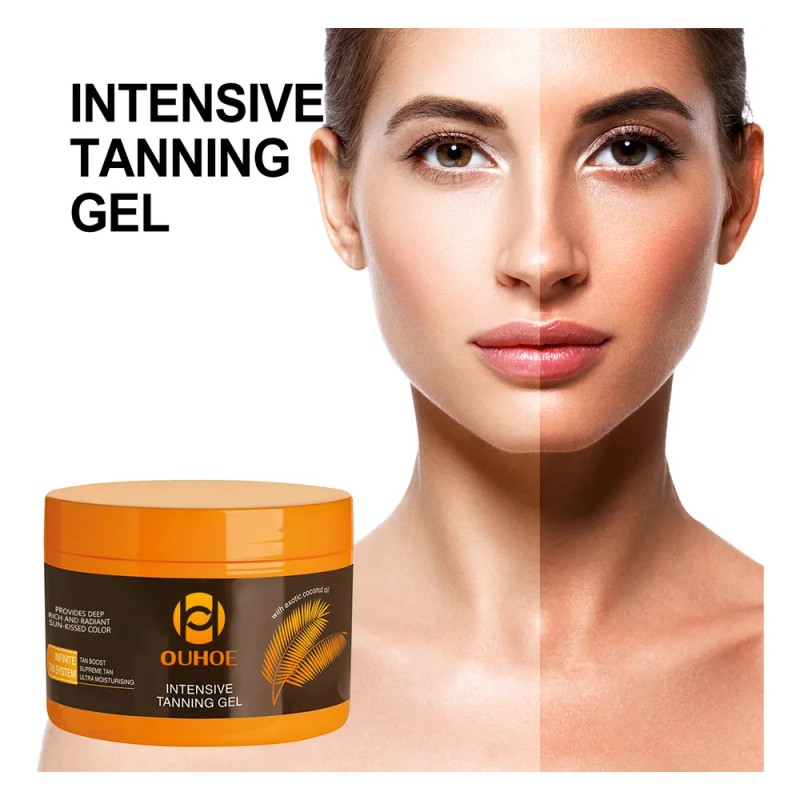 Potente Gel Bronceador/potenciador Del Bronceado/hidratante