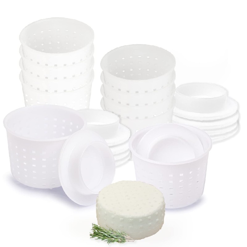 10 pcs Cheesemaking Kit with Piston Punched Сheese Maker Press