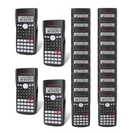 Mr. Pen- Scientific Calculators, 24 Pack, 2 Line, 240 Functions, 12 Digit Math Calculator Scientific with Protective Hardcover