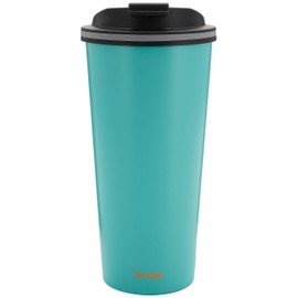 Smidge Reusable Travel Coffee Cup, Leakproof 18/10 Stainless Steel Insulated Cup 473ml, 6 Hours Hot, 12 Hours Cold, Barista Measuring Guide, BPA Free