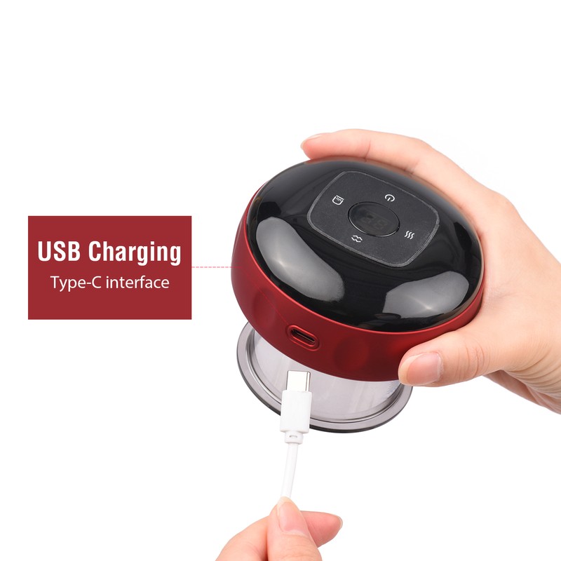 Electric Heat Cupping Device 12 Model Wireless Intelligent Vacuum Scraping
