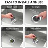 2 Pack 3 in 1 Kitchen Sink Drain Strainer,Pop Up