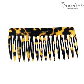 French Amie Tokyo Handmade Medium 16 Teeth Celluloid Acetate Side Hair Comb