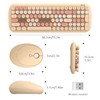 Wireless Keyboard and Mouse Combo, MOWUX - Modern Compact Layout,