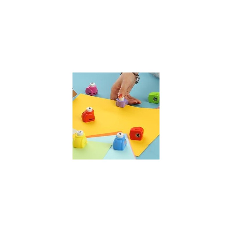 Punch Craft Set, 10 Pack Hole Punch Shapes Hole Punch