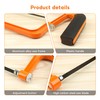 Professional Small Hacksaw, 2 Pcs Heavy Duty Mini Hacksaw, Cutting