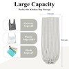 TOGETRUE Plastic Bag Holder, Wall Mount Grocery Bag Organizer for