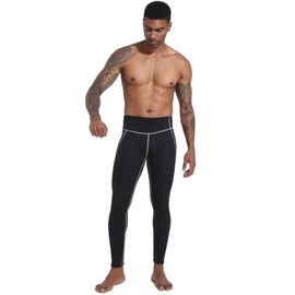 Wetsuit Pants 1.5mm/3mm Neoprene Long Pants Men Women Surfing Pants Sunscreen Warmth Diving Pants for Snorkeling Swimming Boating Kayaking (1.5MM Men, 3XL)