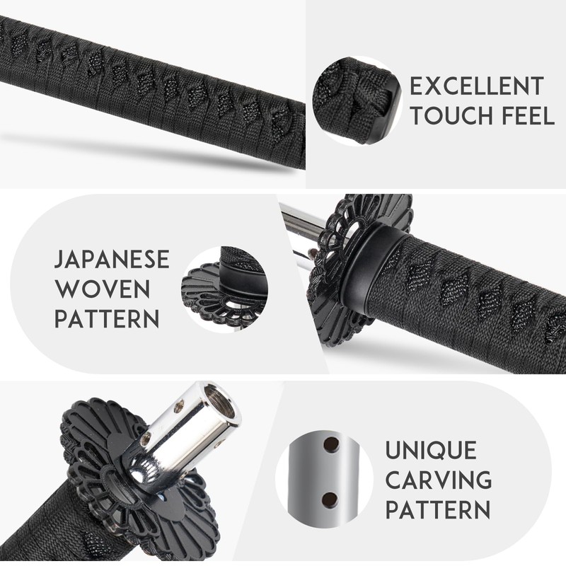 HTRACING Katana Gear Shift Knob Samurai Sword Shifter Knob Universal