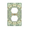 Mandala Boho Outlet Covers Wall Plate Duplex Decorative 1-Gang Electric