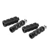 2 Pair Motorcycle Brake Foot Peg CNC Process Plating Precise