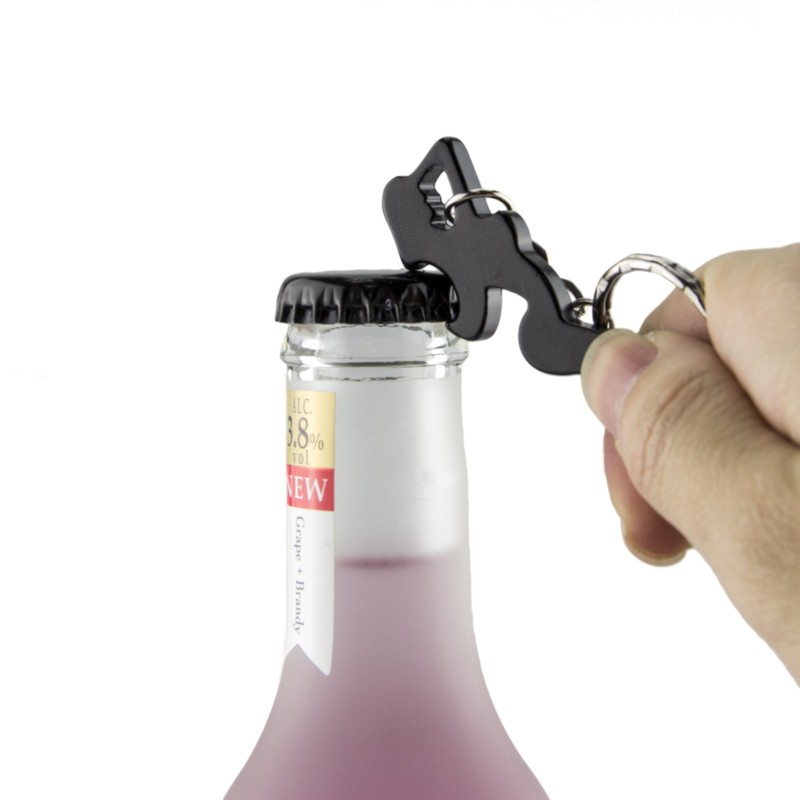 Swatom Girl Shape Aluminum Alloy Beer Bottle Opener Keychain Key