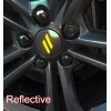 Nikkalite Reflective Pre-Cut Center Cap Hash Mark Decal for Dodge