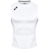 Nxtrnd Men's Compression Tank Top, Sleeveless Compression Shirt (White, Medium)