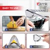 Kikmik Stainless Steel Lemon Squeezer -CitrusEase Foldable Handheld citrus Squeeze