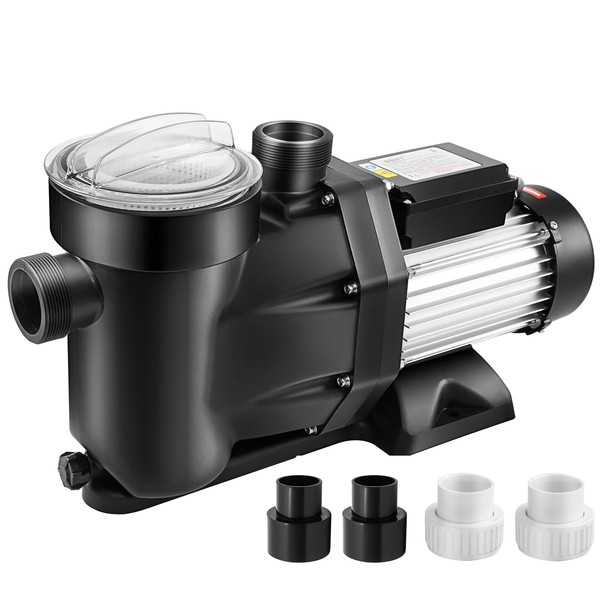 Leomru 2.5 HP Pool Pump 8880 GPH Self Priming in/Above
