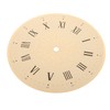 SEWACC DIY Clock Dial Replacement Stylish Round Clock Dial Part