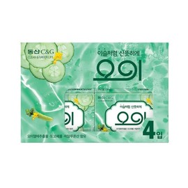 크리오 오이 비누 90gx4 Cleo Cucumber Soap 90g x 4