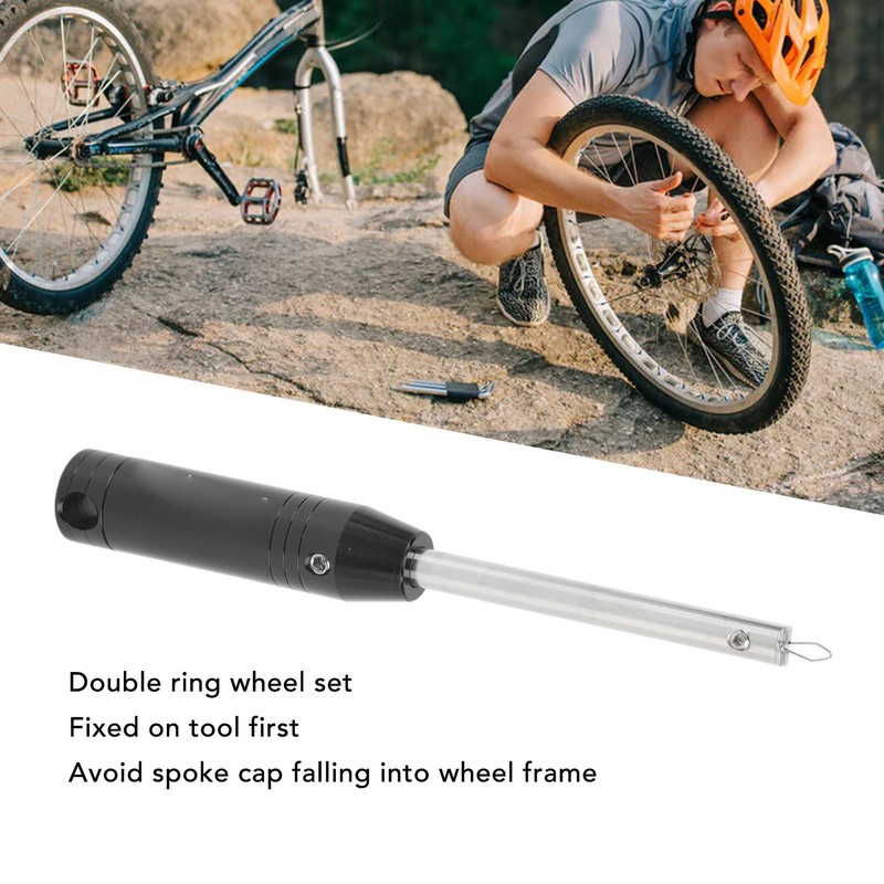Bicycle Spoke Cap Tool Bike Wheel Nipple Insertion Connection Removal