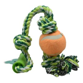 Pelota Tenis Con Cuerda Juguete Para Perro