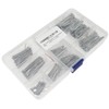 300 PCS Cotter Pins Assorted,Hairpin Clips,Stainless Steel Split Pins Set