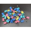 15mm Small Assorted Design Foldback Clips Paper Binder Clamps Clips