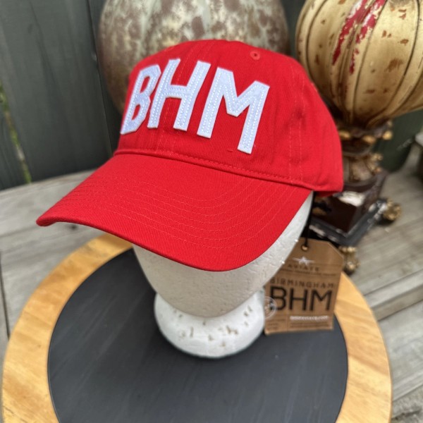 AVIATE NWT Aviate BHM Birmingham Alabama Airport Souvenir Red Baseball