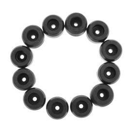 SHOWERORO 16pcs Rubber Feet Bumpers for Amplifier Speaker and Furniture Non-Slip Pads to Reduce Vibration and Prevent Movement for Home Audio Systems and Furniture Stability