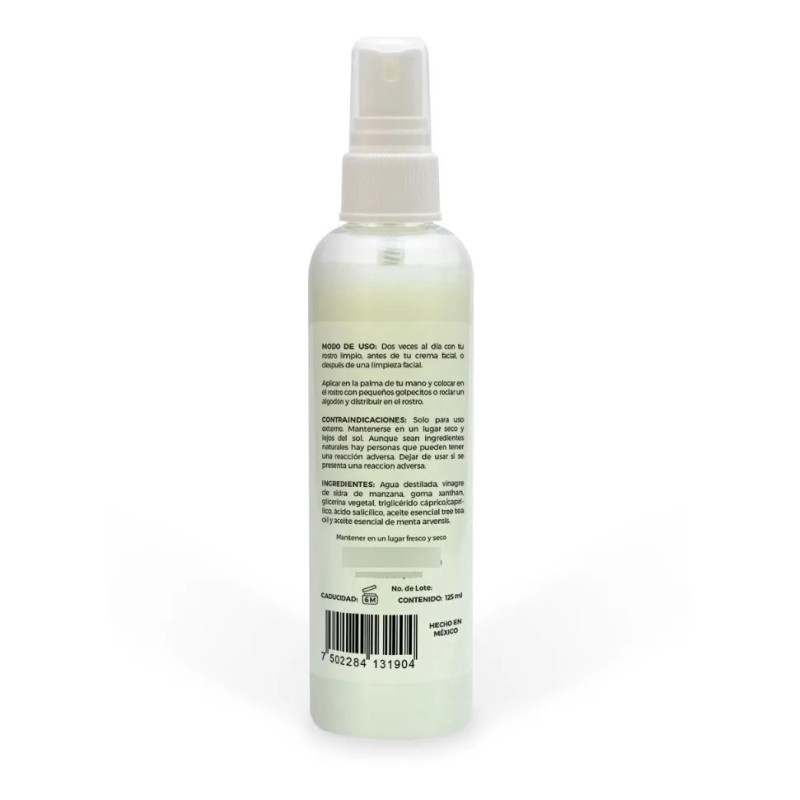 Loción Astringente Ácido Salicílico Antiacné 125 Ml Beohemp