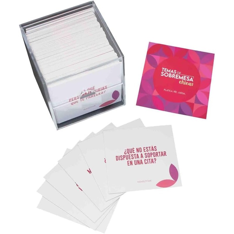 Juego De Mesa para Adultos Cartas De Temas De Sobremesa