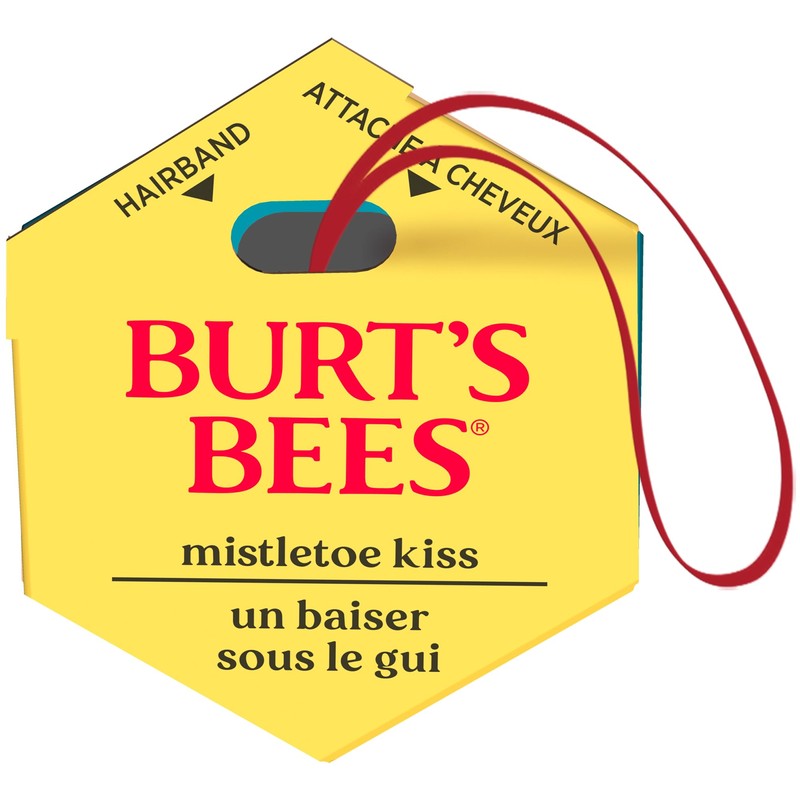 Burt's Bees Mistletoe Kiss Pink, Pomegrante, Peony, Hibiscus Lip Balm