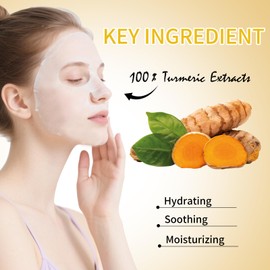 Turmeric Face Masks Sheet（6Pack）