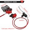 PRO BAT Front Hydraulic Disc Brake Caliper System for 50cc