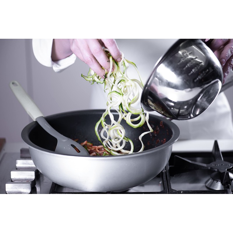 Zenker 29632 Mixing Bowl, Stainless Steel, Grey, 25 x 25